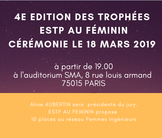 Trophées ESTP au féminin