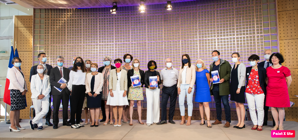 Photo avec le collectif IndustriElles