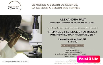 Fondation l'Oréal 4 décembre 2019
