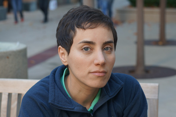 Maryam Mirzakhani portrait